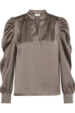 Rosslyn Heavy Sateen Blouse*Neo Noir Outlet