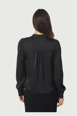 Neo Noir Rosslyn Heavy Sateen Blouse 163769< Bluser & Skjorter