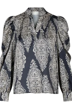 Neo Noir Rosslyn Paisley Drop Blouse 163976< Bluser & Skjorter
