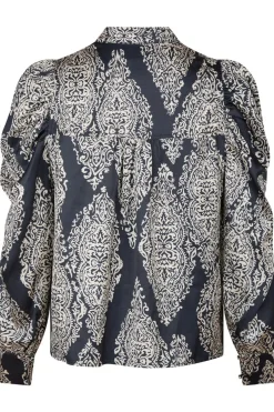 Neo Noir Rosslyn Paisley Drop Blouse 163976< Bluser & Skjorter