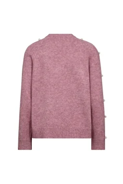 Co´Couture Rowancc Pearl Sleeve Knit 42006< Strik|Bluser & Skjorter