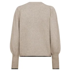 Co´Couture Rowcc O-Puff Knit 32137< Strik|Bluser & Skjorter