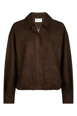 Rubby Faux Suede Jacket 166554*Neo Noir