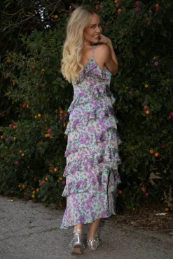 Ruffle Wild Garden Dress 165477*Valentin Studio Clearance