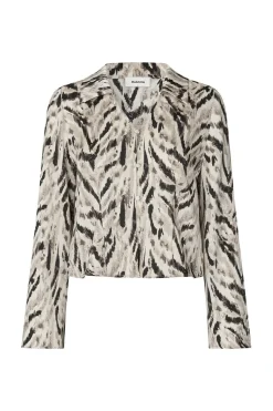 Modström Sabellemd Print Shirt 58873< Bluser & Skjorter