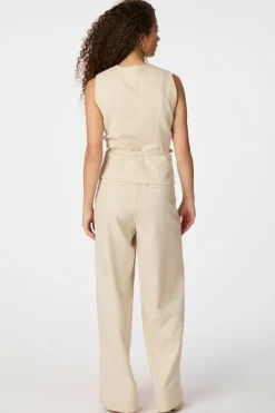 Samara Melange Waistcoat 165293*Neo Noir Clearance