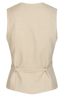 Samara Melange Waistcoat 165293*Neo Noir Clearance