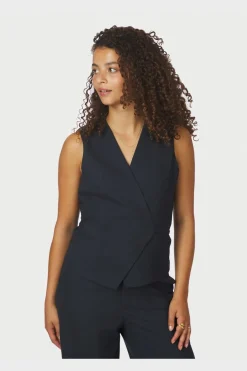 Samara Melange Waistcoat 165293*Neo Noir Online