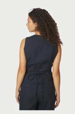 Samara Melange Waistcoat 165293*Neo Noir Online