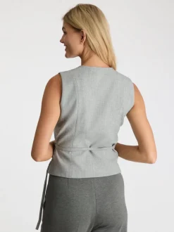 Samara Wrap Waistcoat*Neo Noir Best