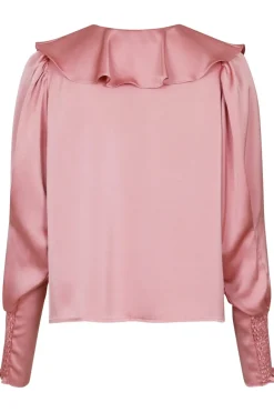 Sandie Sateen Blouse*Neo Noir Hot