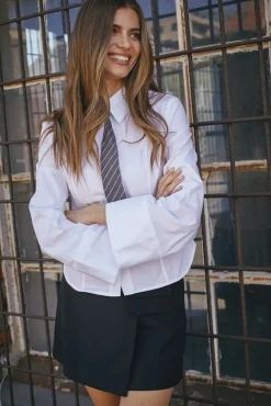 Sannacc Bell Sleeve Shirt 35903*Co´Couture Clearance