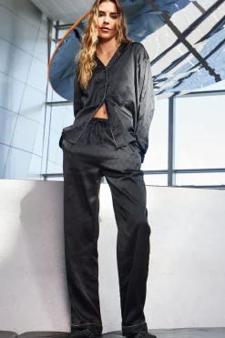 Hype The Detail Satin Pyjamas 800-43< Nattøj & Lingeri