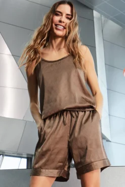 Satin Short Set 800-40*Hype The Detail Best