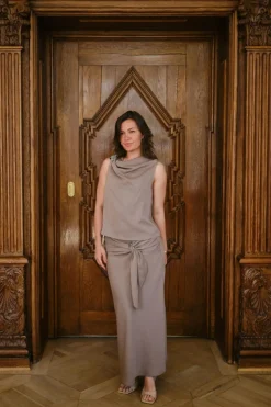 Neo Noir Scotta Dull Sateen Top 165566< Sæt 🛍️|T-Shirts & Toppe