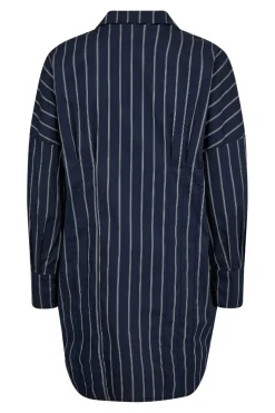 Co´Couture Sebicc Stripe Pleat Shirt 35625< Bluser & Skjorter|Ammevenligt Tøj
