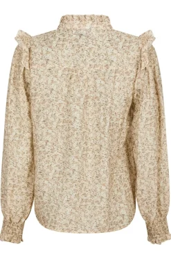 Neo Noir Selfina Graphic Flower Blouse 163522< Bluser & Skjorter