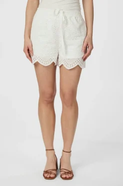 Senna Embroidery Shorts 165257*Neo Noir Discount