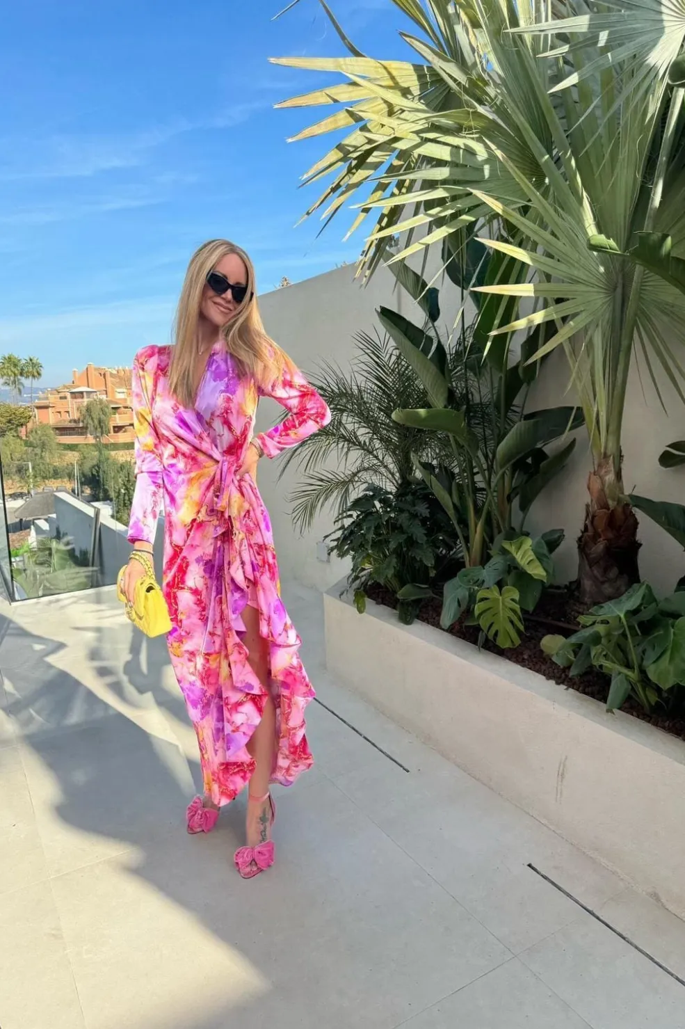 Senorita Watercolour Dress*Valentin Studio Outlet