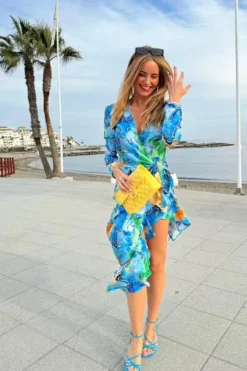 Valentin Studio Senorita Watercolour Dress< Kjoler