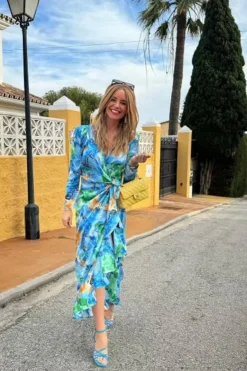 Valentin Studio Senorita Watercolour Dress< Kjoler