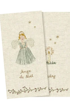 Maileg Serviet, Engel, Blå< Ting Til Køkkenet