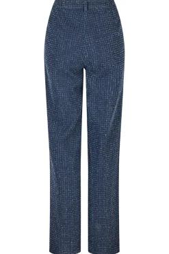 Neo Noir Shaya Denim Structure Pants 164345< Bukser, Jeans & Leggings