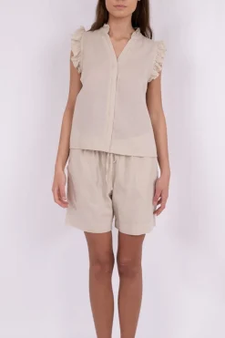 Shea Linen Shorts*Neo Noir Outlet