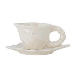 Shellie Kop m/underkop, Hvid, Stentøj 82072685*Bloomingville Best