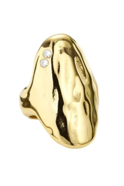 Jane Kønig Shield Ring With Stones KKSRWS-XJK25-G< Ringe