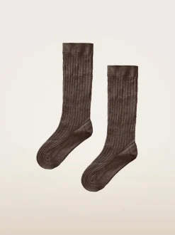 Wolford Shimmer Rib Knee-highs34427< Strømper & Strømpebukser