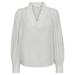 Co´Couture Shinacc V-Blouse 35922< Bluser & Skjorter
