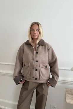 BYIC Siaic Teddy Jacket A23664< Overtøj & Jakker