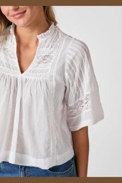 Siama S Voile Blouse 164703*Neo Noir Online