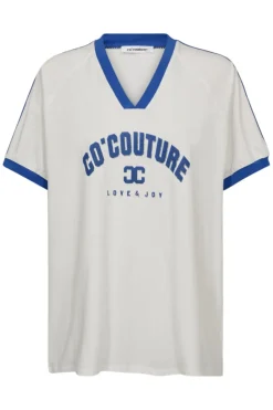 Co´Couture Siaracc Oversize Sporty V-Tee 33140< T-Shirts & Toppe