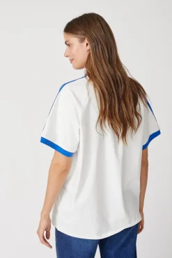 Co´Couture Siaracc Oversize Sporty V-Tee 33140< T-Shirts & Toppe