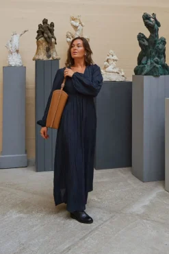 Neo Noir Silfi Crepe Dress 166670< Kjoler