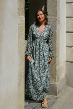 Silfi Graphic Fade Dress 166049*Neo Noir Hot