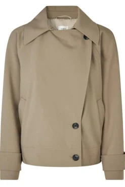 Second Female Silvie Trench Jacket 59292< Overtøj & Jakker