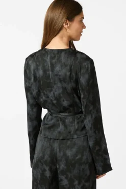 Simmi Distress Blouse 164441*Neo Noir Sale