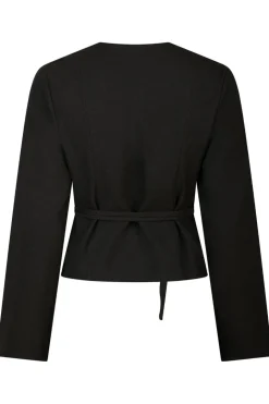 Simmi Wrap Blouse 164152*Neo Noir Discount