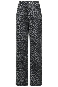 Simona Leopard Pants*Neo Noir Hot