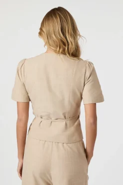 Simoni Stripe Blouse 165361*Neo Noir Outlet