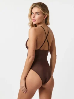 Neo Noir Skin Shell Swimsuit< Bikinier & Badetøj