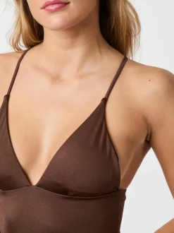 Neo Noir Skin Shell Swimsuit< Bikinier & Badetøj