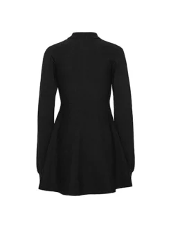 Rotate Slinky Knit Polo Dress 115488100< Kjoler