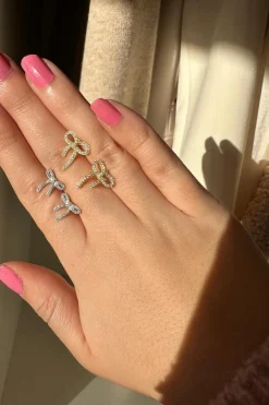 Sløjfe Med Sten*Mellow Moon Sale