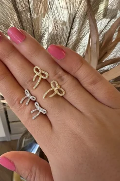 Sløjfe Med Sten*Mellow Moon Sale