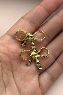 Mellow Moon Small Bows< Øreringe