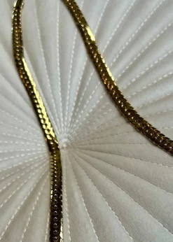 Mellow Moon Snake Mesh Necklace Colh Serpent< Halskæder